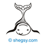 tattoo design of beluga whale