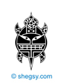 tribal sea tortoise tattoo design
