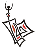 warrior tribal tattoo design